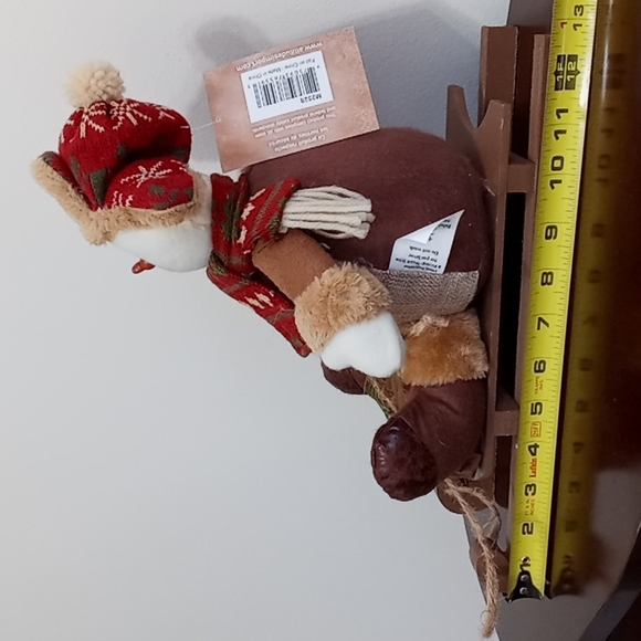 12" Snowman on a Sleigh - Picture 4 of 8